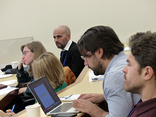 Attendees seated at the conference