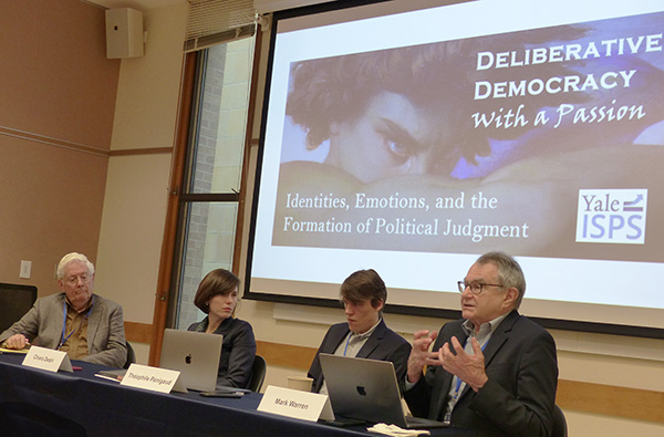  Deliberative Democracy with a Passion, Identities, Emotions, and the Formation of Political Judgement -- Yale ISPS
