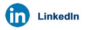 LinkedIn logo with button
