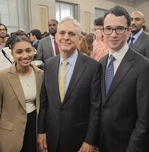 Past fellows with US Attorney General Merrick Garland